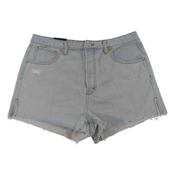 Wild Fable Women's Light Wash Denim Short Shorts Size 14, NWT. - Picture 3 of 9